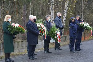 13.12.2020 w Kielcach oddano hołd ofiarom stanu wojennego. Fot. Katarzyna Pronobis (IPN)