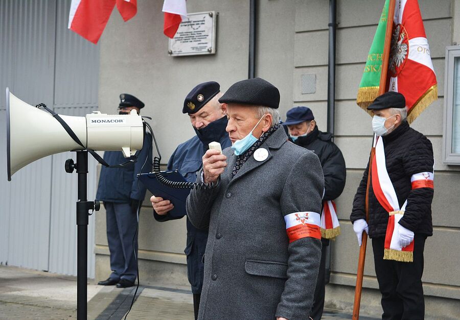 13.12.2020 w Kielcach oddano hołd ofiarom stanu wojennego. Fot. Katarzyna Pronobis (IPN)