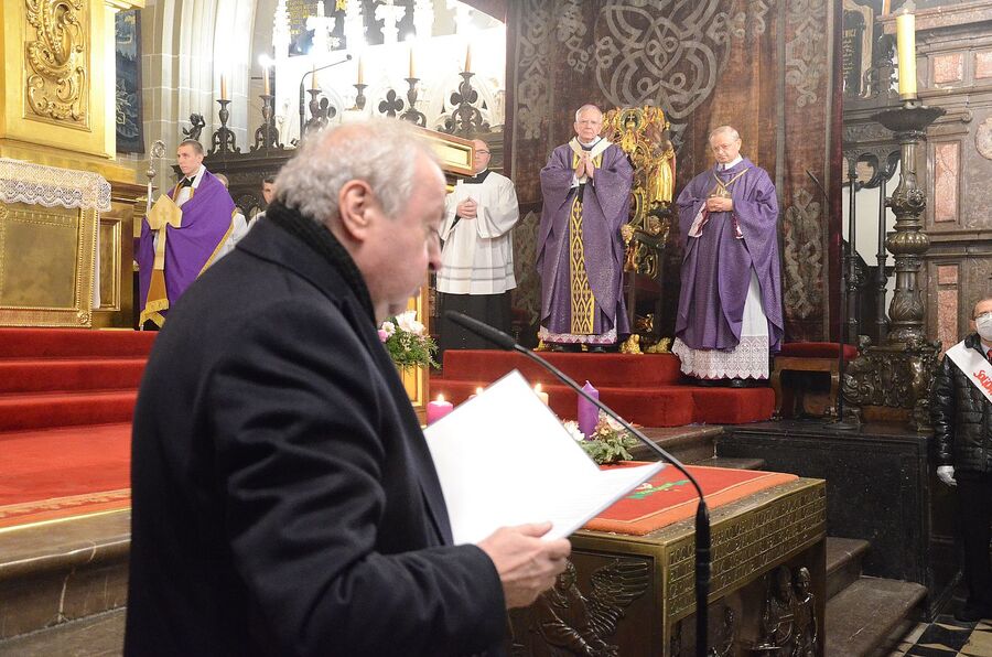 13.12.2020 w Krakowie uczczono ofiary stanu wojennego. Fot. Janusz Ślęzak (IPN)