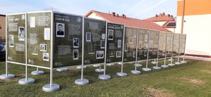 Brzesko. Wystawa „Wyklęci odnalezieni w Małopolsce”