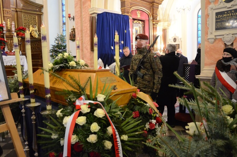 Uroczystość pogrzebowa śp. Aleksandry Szemioth. fot. Żaneta Wierzgacz IPN