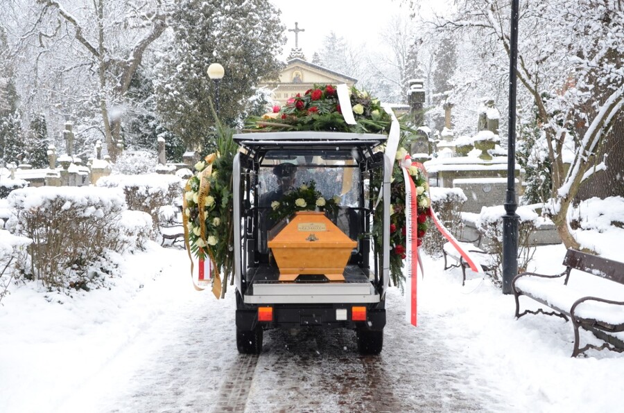 Uroczystość pogrzebowa śp. Aleksandry Szemioth. fot. Żaneta Wierzgacz IPN