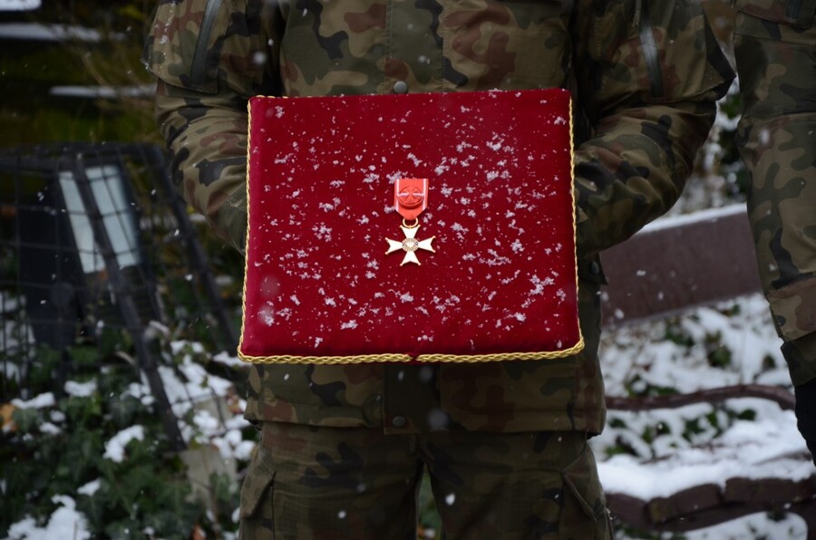 Uroczystość pogrzebowa śp. Aleksandry Szemioth. fot. Żaneta Wierzgacz IPN