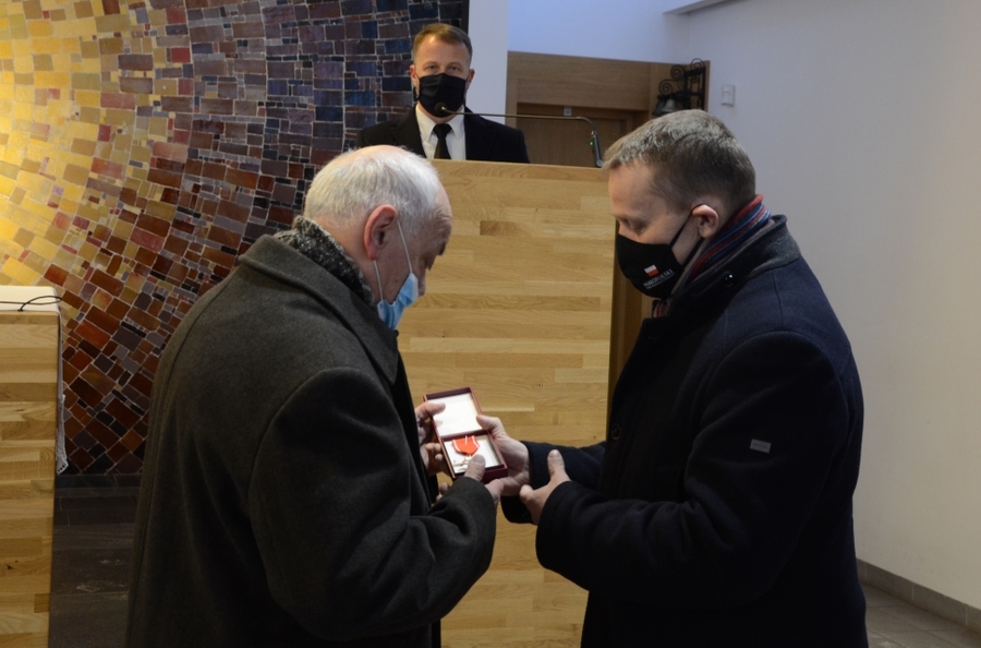 Kraków, 18.01.2021. Uroczystości pogrzebowe Kazimierza Kubraka. Fot. Janusz Ślęzak (IPN)