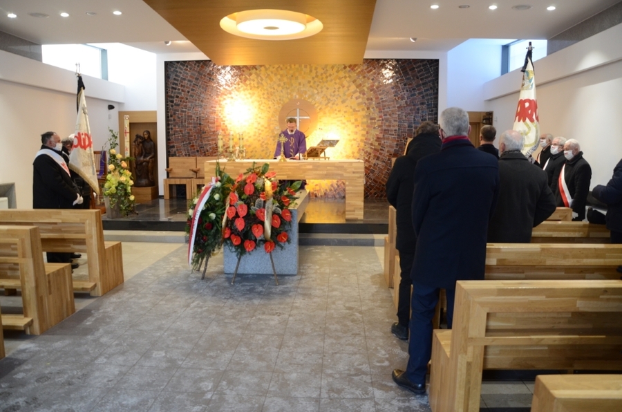 Kraków, 18.01.2021. Uroczystości pogrzebowe Kazimierza Kubraka. Fot. Janusz Ślęzak (IPN)