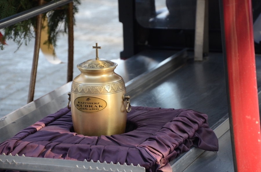 Kraków, 18.01.2021. Uroczystości pogrzebowe Kazimierza Kubraka. Fot. Janusz Ślęzak (IPN)