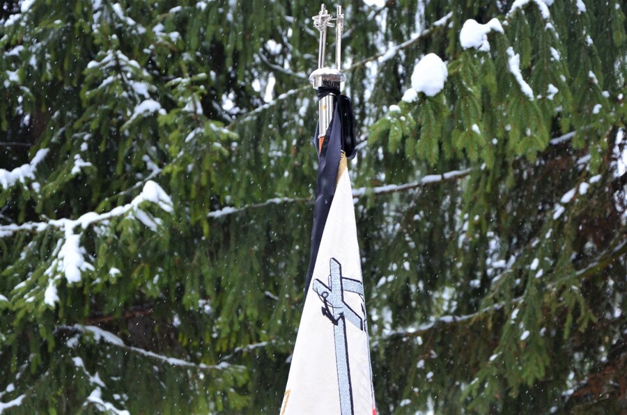 Pożegnanie Andrzeja Ossowskiego - fot. Żaneta Wierzgacz IPN