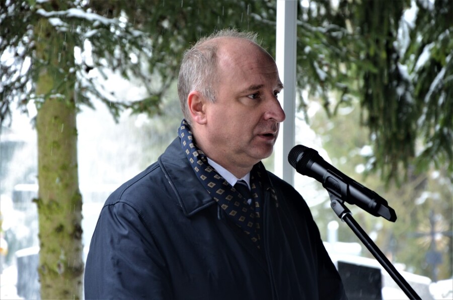 Pożegnanie Andrzeja Ossowskiego - fot. Żaneta Wierzgacz IPN