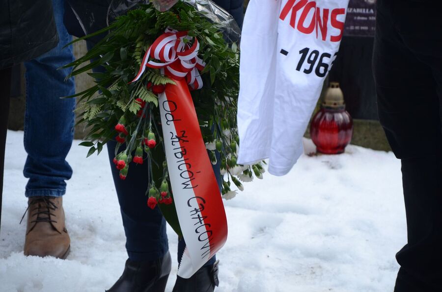 23.01.2021 w Krakowie uczczono 130. rocznicę urodzin Zygmunta Nowakowskiego. Fot. Janusz Ślęzak (IPN)