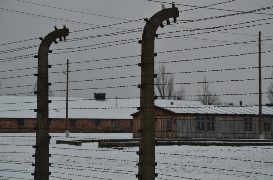 27.01.2021. IPN oddał hołd ofiarom niemieckiego obozu koncentracyjnego KL Auschwitz. Fot. Janusz Ślęzak (IPN)