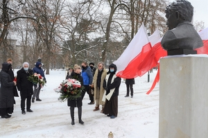 11.02.2021 w Krakowie uczczono gen. Kuklińskiego w 17. rocznicę jego śmierci. Fot. Janusz Ślęzak (IPN)