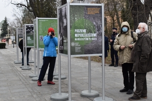 1.03.2021 w Kielcach oddano hołd bohaterom podziemia antykomunistycznego. Fot. Katarzyna Pronobis (IPN)