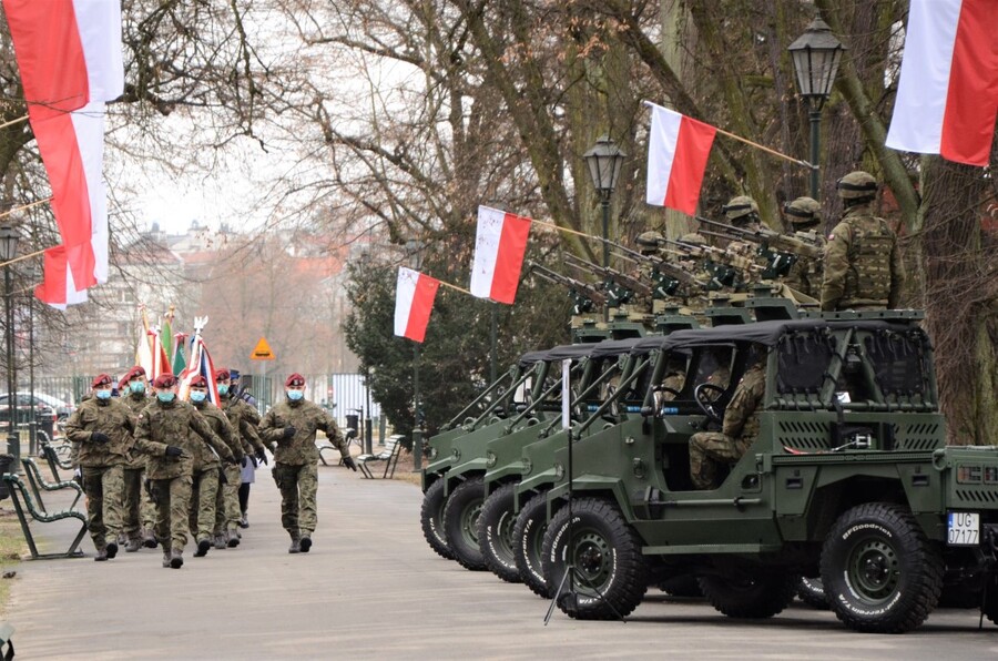 Narodowy Dzień Pamięci Żołnierzy Wyklętych w Krakowie fot. Żaneta Wierzgacz