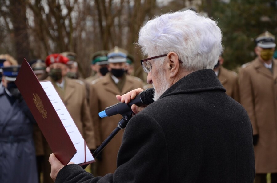 Narodowy Dzień Pamięci Żołnierzy Wyklętych w Krakowie fot. Żaneta Wierzgacz