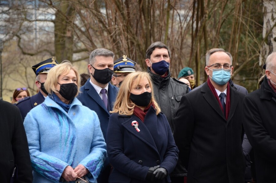 Narodowy Dzień Pamięci Żołnierzy Wyklętych w Krakowie fot. Żaneta Wierzgacz