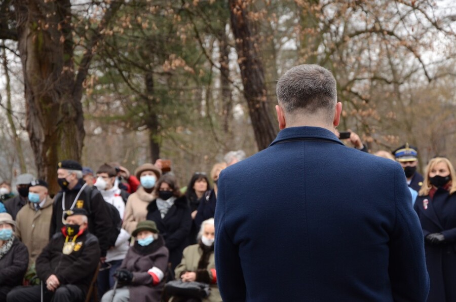Narodowy Dzień Pamięci Żołnierzy Wyklętych w Krakowie fot. Żaneta Wierzgacz