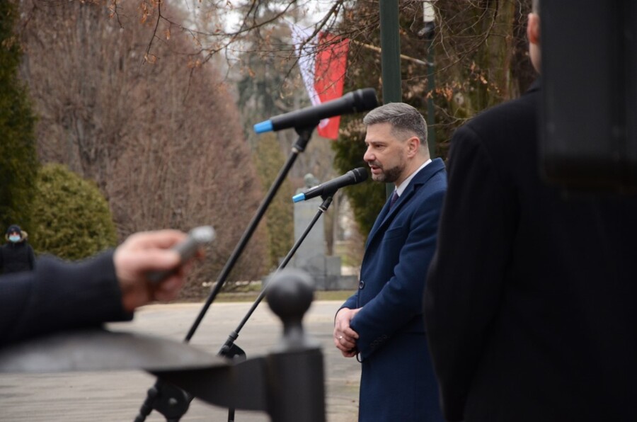 Narodowy Dzień Pamięci Żołnierzy Wyklętych w Krakowie fot. Żaneta Wierzgacz
