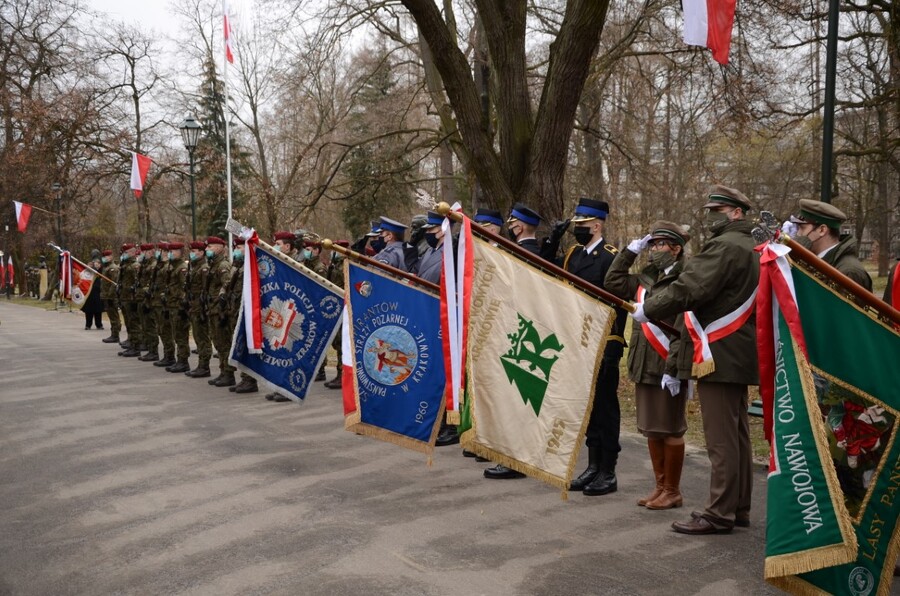 Narodowy Dzień Pamięci Żołnierzy Wyklętych w Krakowie fot. Żaneta Wierzgacz