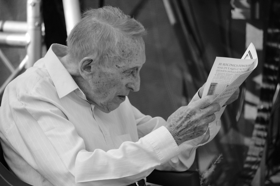 Zbigniew Ferczyk (1925-2021). Fot. Janusz Ślęzak (IPN)