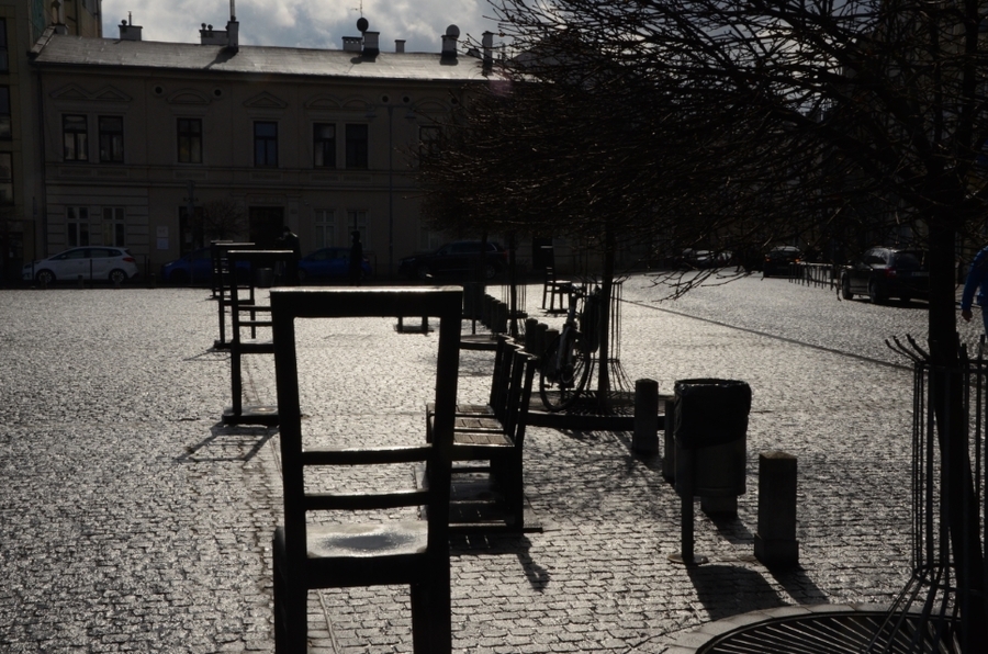 12.03.2021. Uroczystości w przeddzień 78. rocznicy likwidacji krakowskiego getta. Fot. Janusz Ślęzak (IPN)