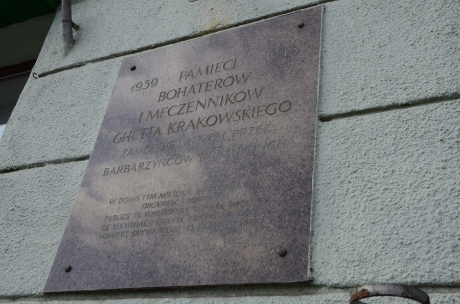 12.03.2021. Uroczystości w przeddzień 78. rocznicy likwidacji krakowskiego getta. Fot. Janusz Ślęzak (IPN)