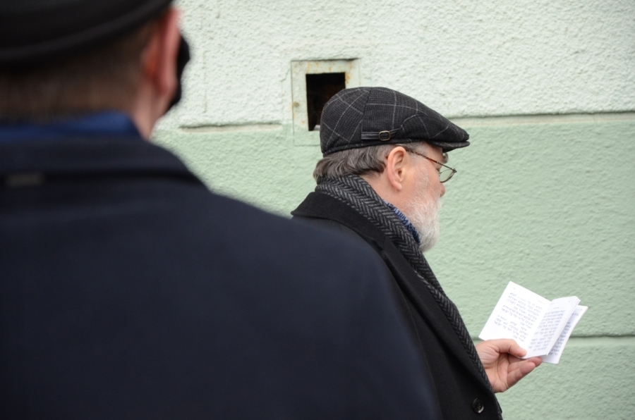 12.03.2021. Uroczystości w przeddzień 78. rocznicy likwidacji krakowskiego getta. Fot. Janusz Ślęzak (IPN)