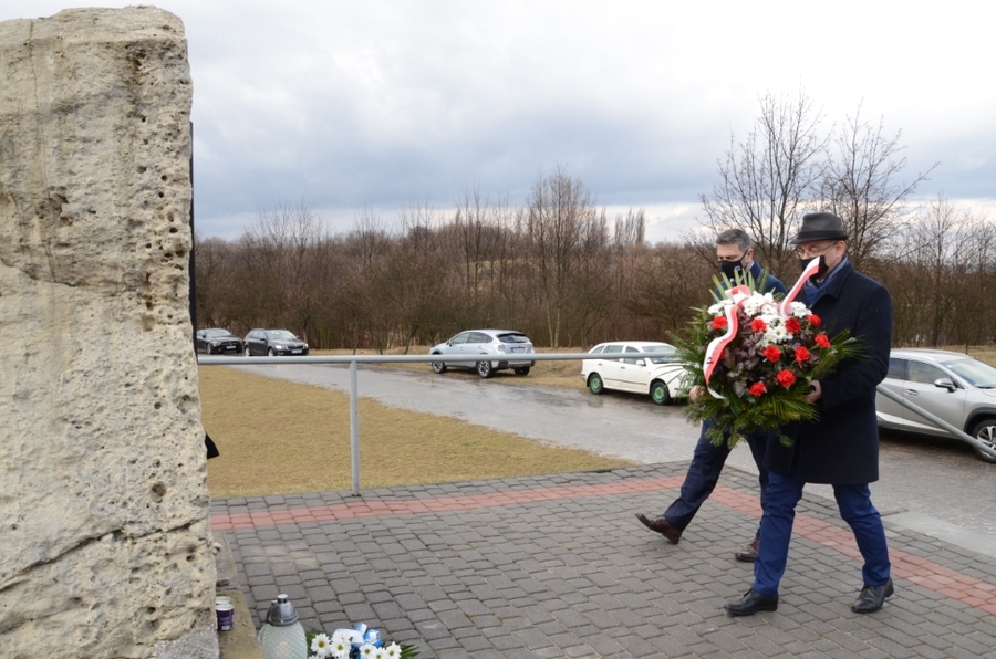 12.03.2021. Uroczystości w przeddzień 78. rocznicy likwidacji krakowskiego getta. Fot. Janusz Ślęzak (IPN)