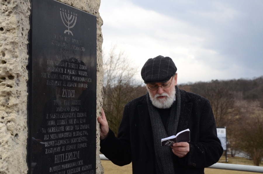 12.03.2021. Uroczystości w przeddzień 78. rocznicy likwidacji krakowskiego getta. Fot. Janusz Ślęzak (IPN)