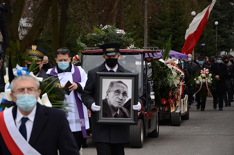 Kraków, 15.03.2021. Pogrzeb Zbigniewa Ferczyka. Fot. Janusz Ślęzak (IPN)