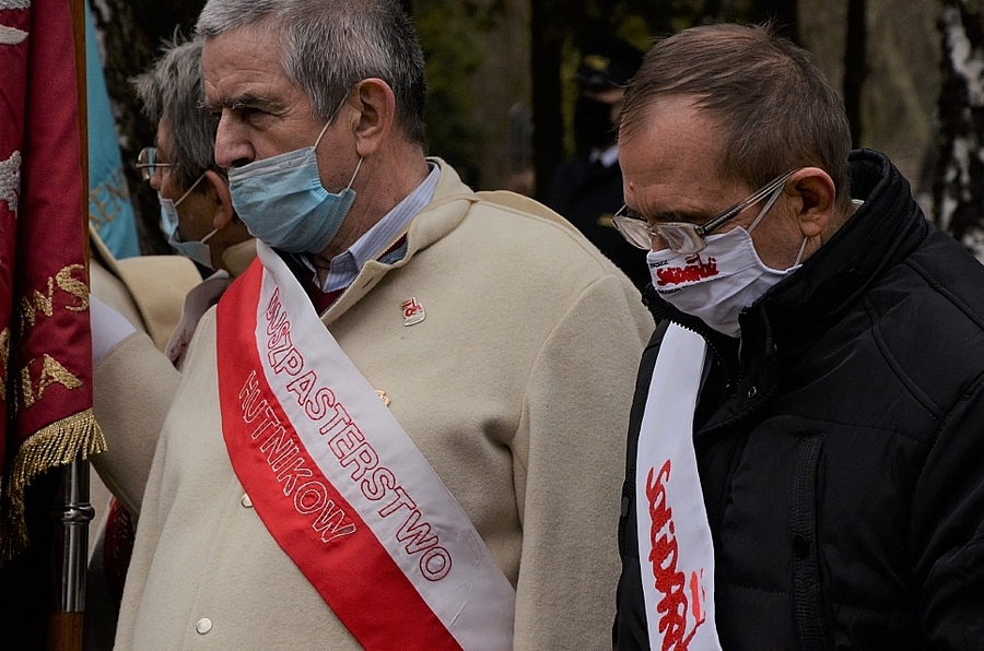 Kraków, 15.03.2021. Pogrzeb Zbigniewa Ferczyka. Fot. Janusz Ślęzak (IPN)
