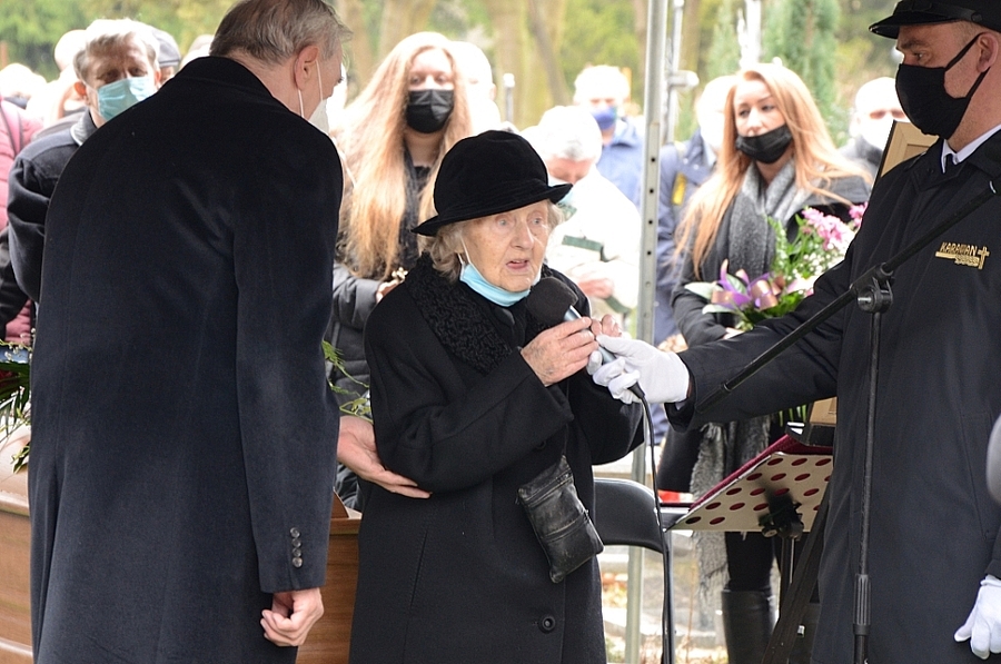 Kraków, 15.03.2021. Pogrzeb Zbigniewa Ferczyka. Fot. Janusz Ślęzak (IPN)