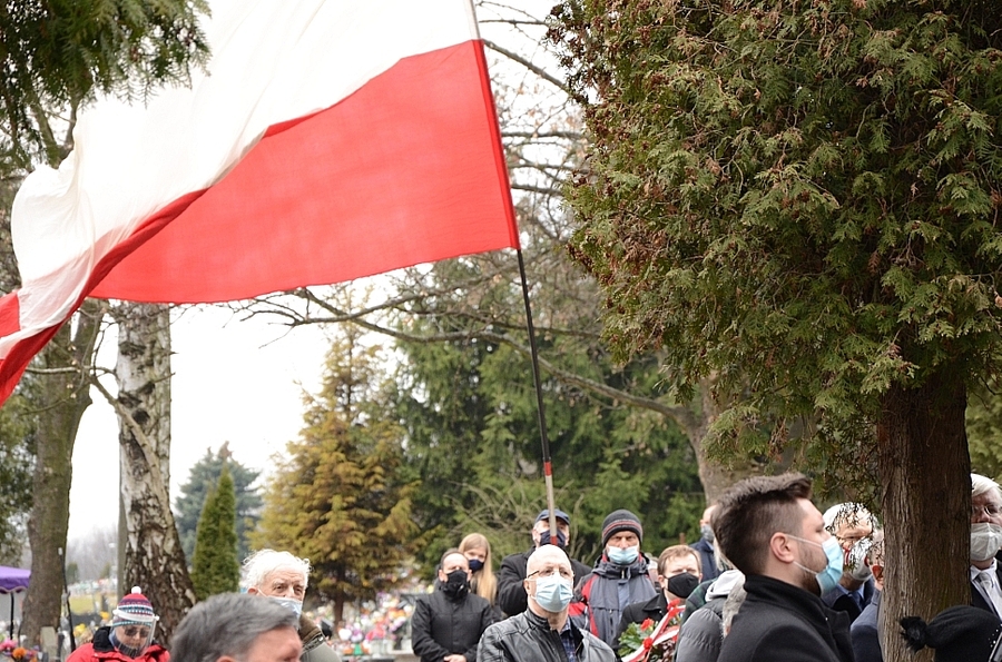Kraków, 15.03.2021. Pogrzeb Zbigniewa Ferczyka. Fot. Janusz Ślęzak (IPN)