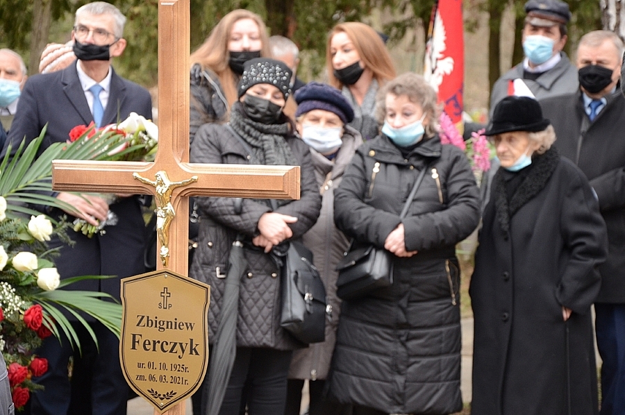 Kraków, 15.03.2021. Pogrzeb Zbigniewa Ferczyka. Fot. Janusz Ślęzak (IPN)