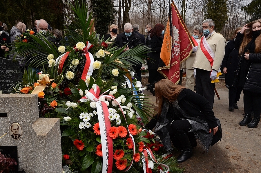 Kraków, 15.03.2021. Pogrzeb Zbigniewa Ferczyka. Fot. Janusz Ślęzak (IPN)