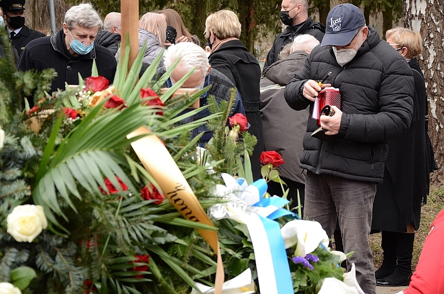 Kraków, 15.03.2021. Pogrzeb Zbigniewa Ferczyka. Fot. Janusz Ślęzak (IPN)