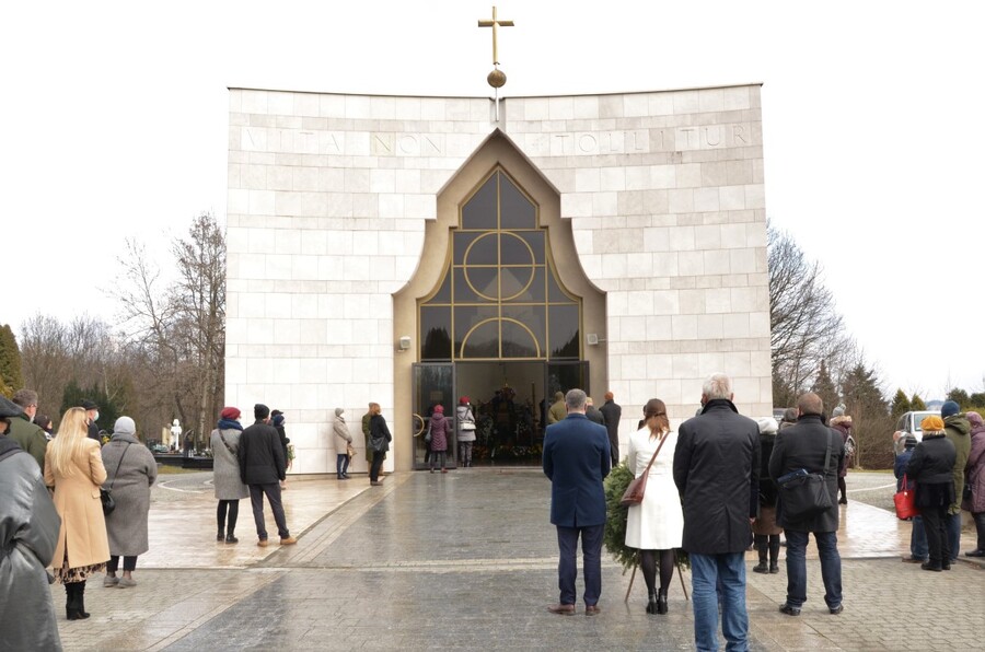 Uroczystości pogrzebowe śp. Amelii Dunin, fot. Żaneta Wierzgacz IPN