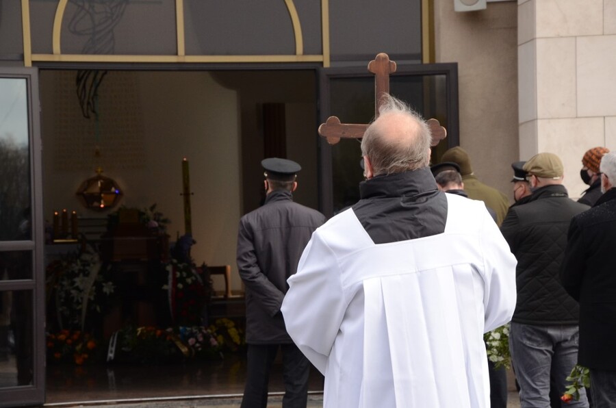 Uroczystości pogrzebowe śp. Amelii Dunin, fot. Żaneta Wierzgacz IPN