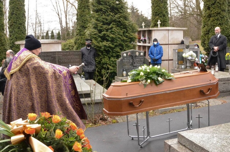 Uroczystości pogrzebowe śp. Amelii Dunin, fot. Żaneta Wierzgacz IPN