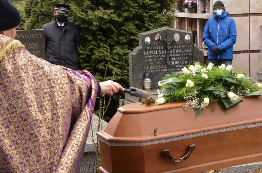 Uroczystości pogrzebowe śp. Amelii Dunin, fot. Żaneta Wierzgacz IPN