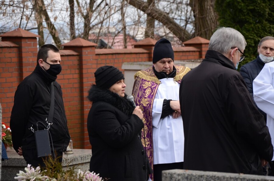 Uroczystości pogrzebowe śp. Amelii Dunin, fot. Żaneta Wierzgacz IPN
