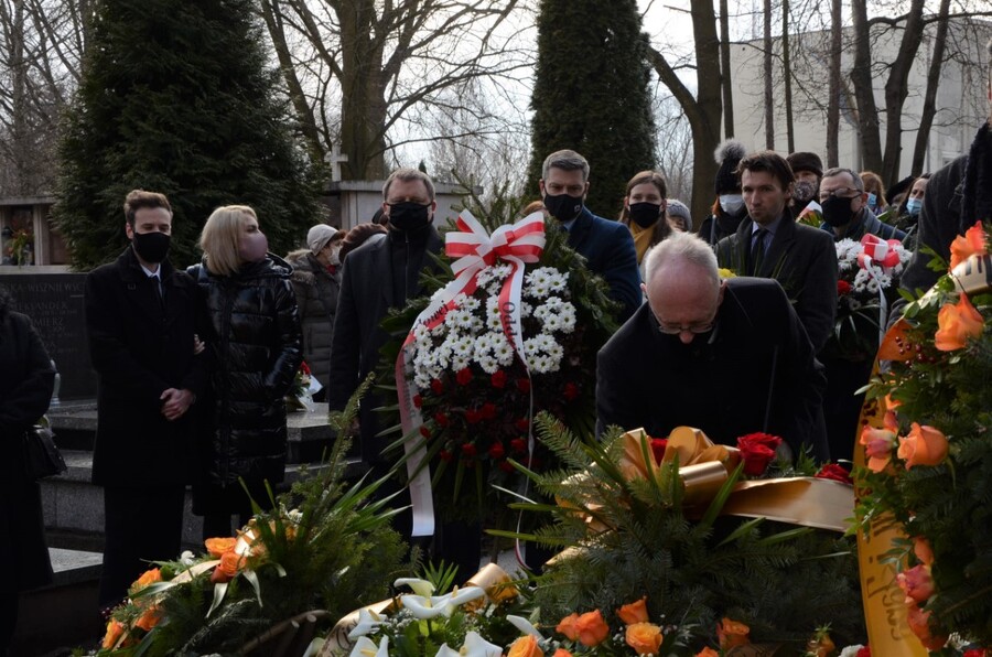 Uroczystości pogrzebowe śp. Amelii Dunin, fot. Żaneta Wierzgacz IPN