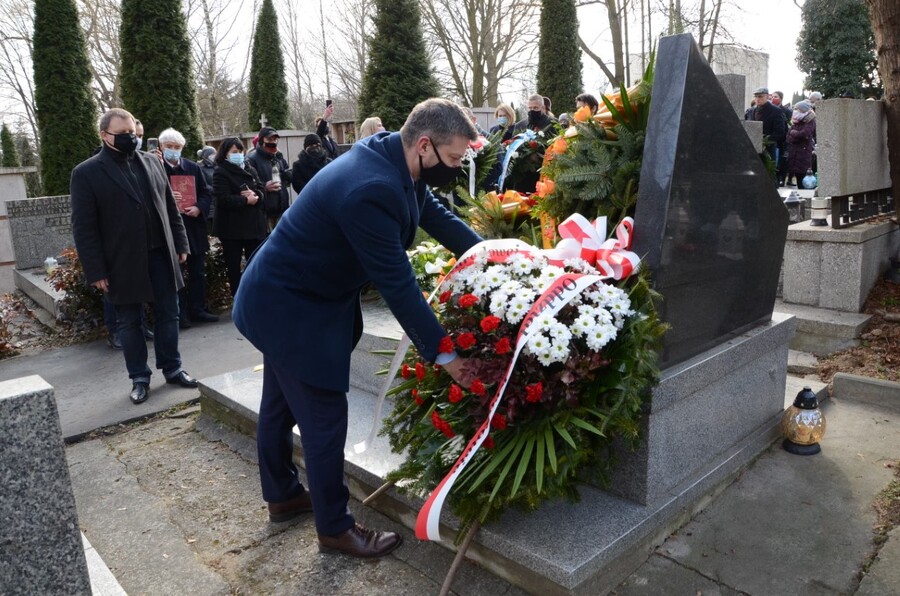 Uroczystości pogrzebowe śp. Amelii Dunin, fot. Żaneta Wierzgacz IPN
