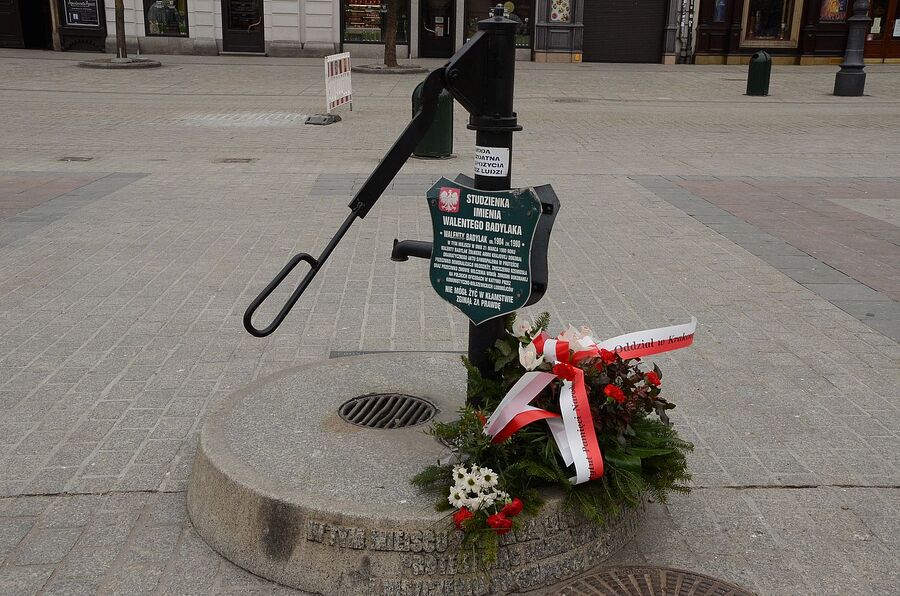 21.03.2021, Kraków. 41. rocznica śmierci Walentego Badylaka. Fot. Janusz Ślęzak (IPN)