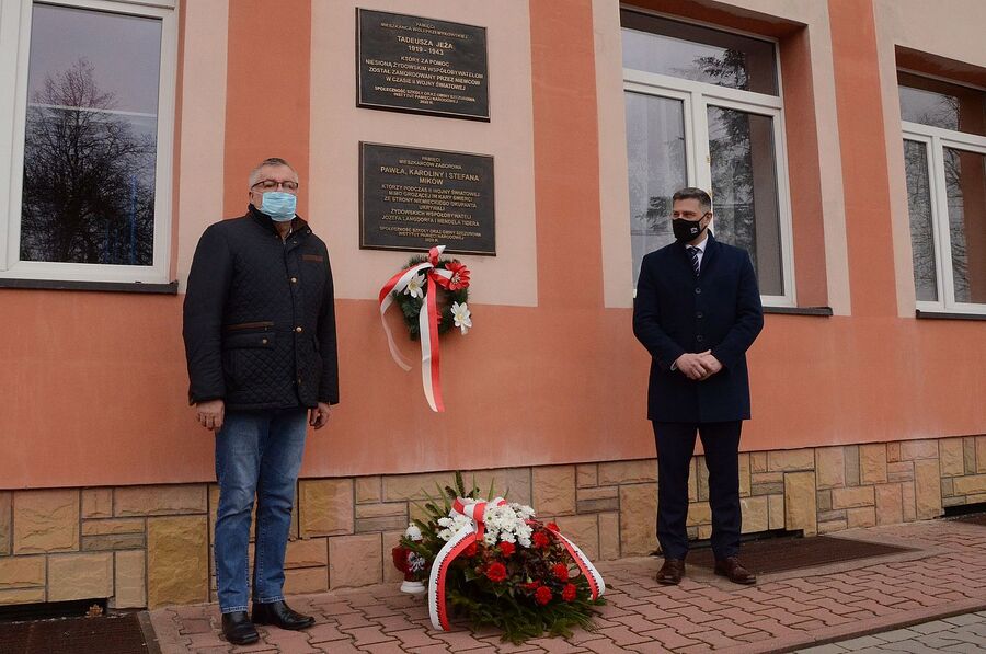 24.03.2021, Zaborów. Narodowy Dzień Pamięci Polaków ratujących Żydów. Fot. Janusz Ślęzak (IPN)