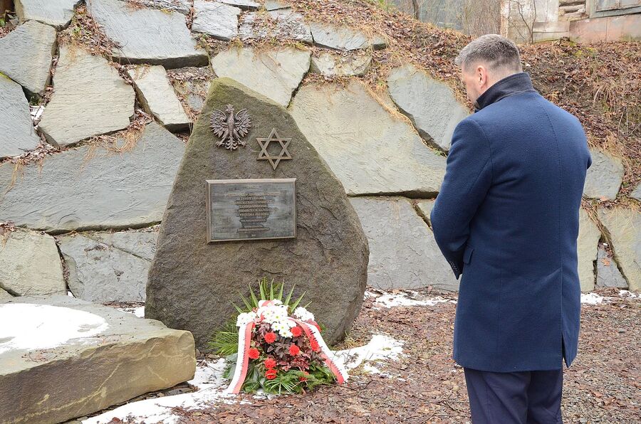 24.03.2021, Mordarka. Narodowy Dzień Pamięci Polaków ratujących Żydów. Fot. Janusz Ślęzak (IPN)