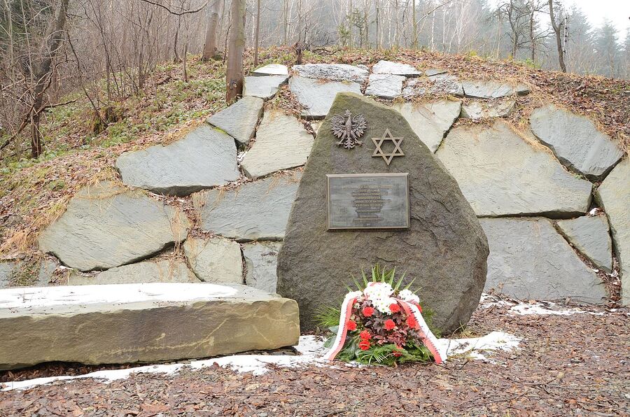 24.03.2021, Mordarka. Narodowy Dzień Pamięci Polaków ratujących Żydów. Fot. Janusz Ślęzak (IPN)
