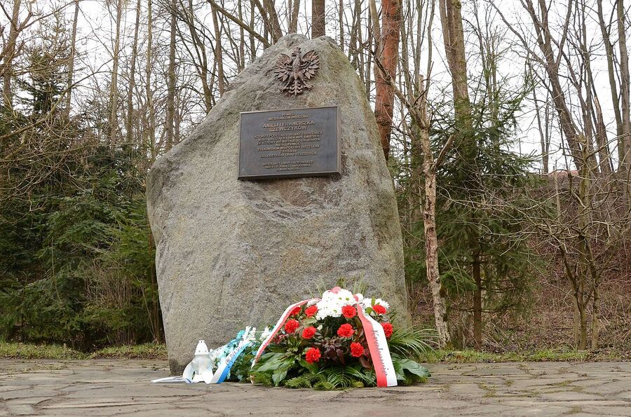 24.03.2021, Gruszów. Narodowy Dzień Pamięci Polaków ratujących Żydów. Fot. Janusz Ślęzak (IPN)