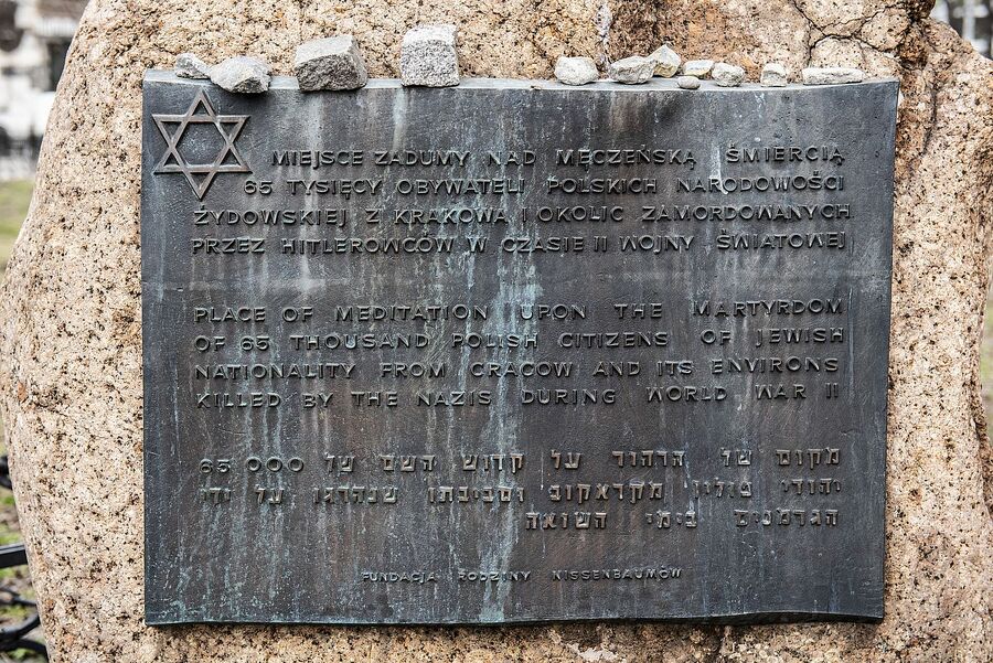 24.03.2021, Kraków. Narodowy Dzień Pamięci Polaków ratujących Żydów. Fot. Agnieszka Masłowska (IPN)