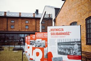 Ostrowiec Świętokrzyski. Wystawa „TU rodziła się Solidarność”. Fot. Stanisław Dunin-Borkowski