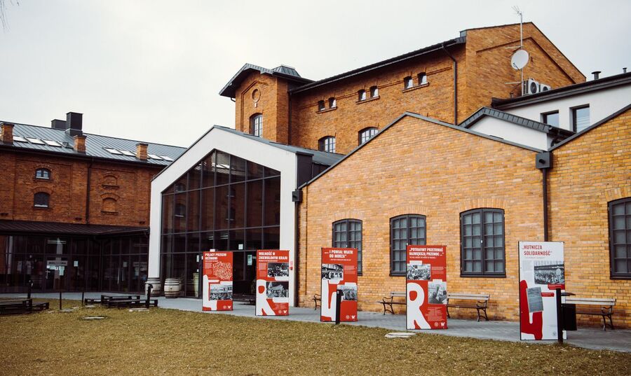 Ostrowiec Świętokrzyski. Wystawa „TU rodziła się Solidarność”. Fot. Stanisław Dunin-Borkowski